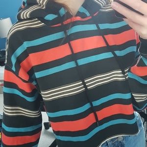 Striped hoodie
